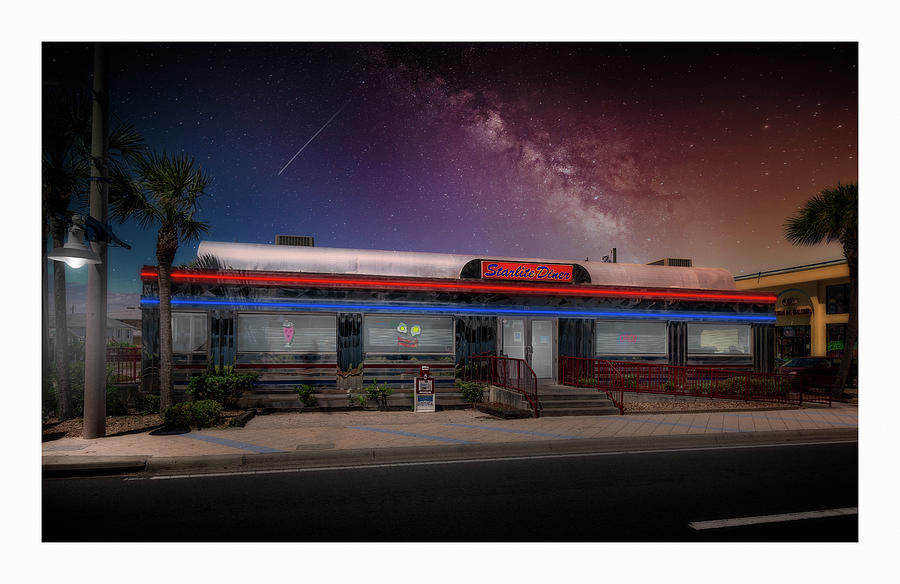 Starlite Diner Photograph by ARTtography by David Bruce Kawchak