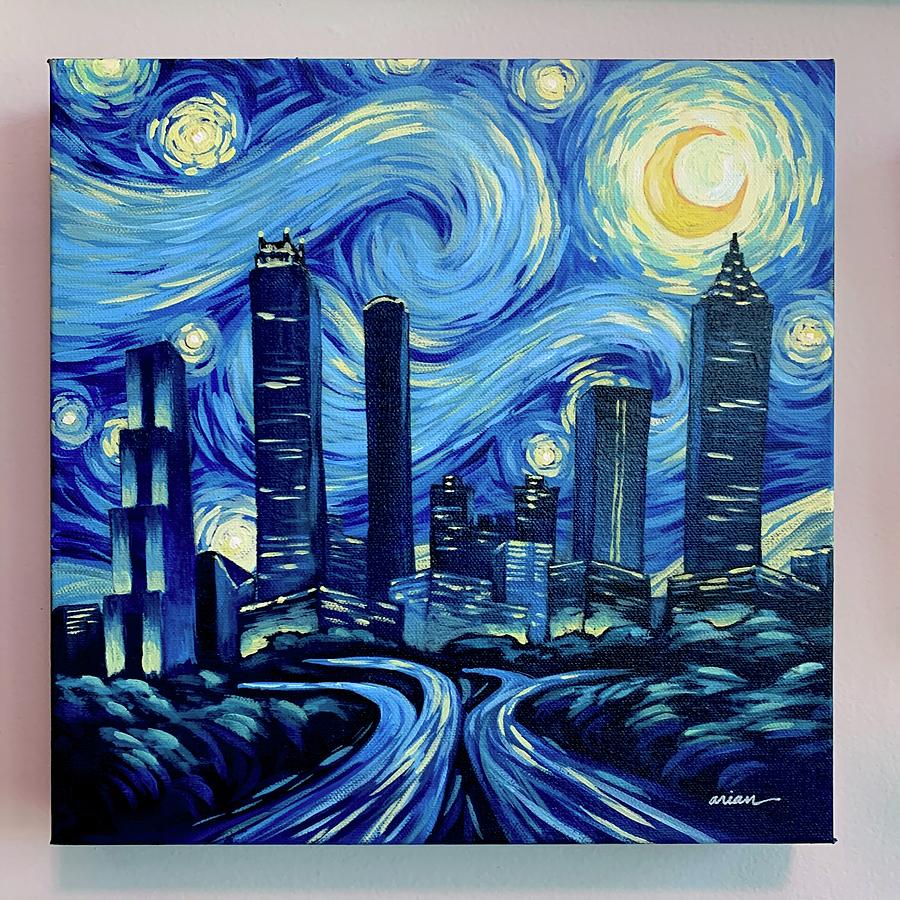 Starry Atlanta by Arian Hornsby