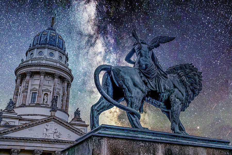 Starry Night in Berlin Photograph by WAZgriffin Digital