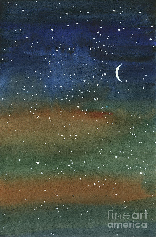 Starry Night Painting by Ryan Fox