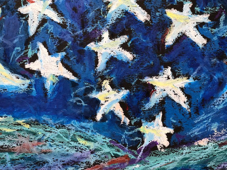Starry Starry Night Pastel by Lynda Zahn