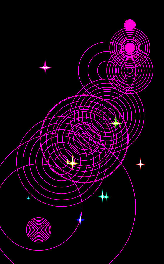 Stars and circles by Shirley Jacobsen Stars and circles by Shirley Jacobsen