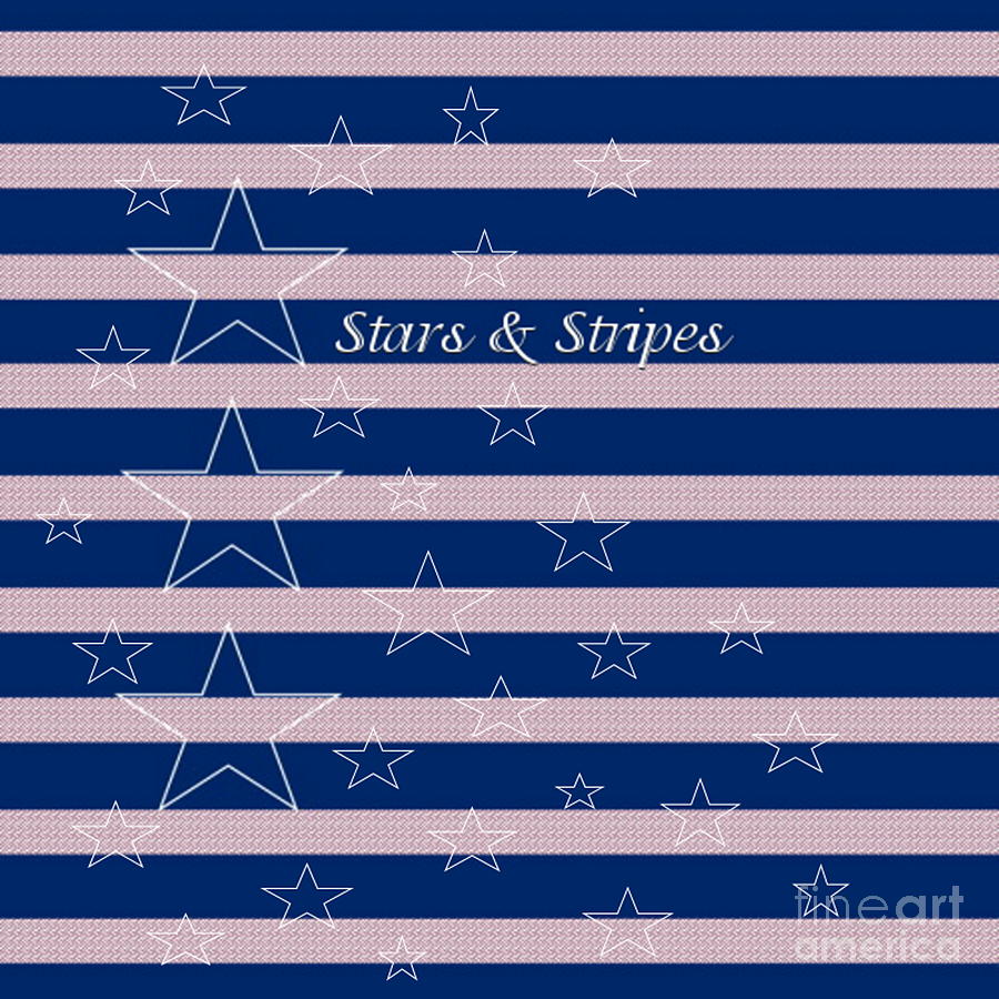Stars and Stripes Digital Art by Designs By L