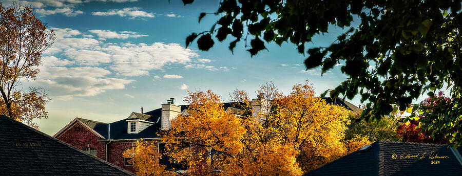 Start Of An Autumn Day Photograph by Ed Peterson Start Of An Autumn Day Photograph by Ed Peterson