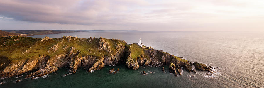 Start Point Lighthouse Sunrise Devon Coast Photograph by Sonny Ryse