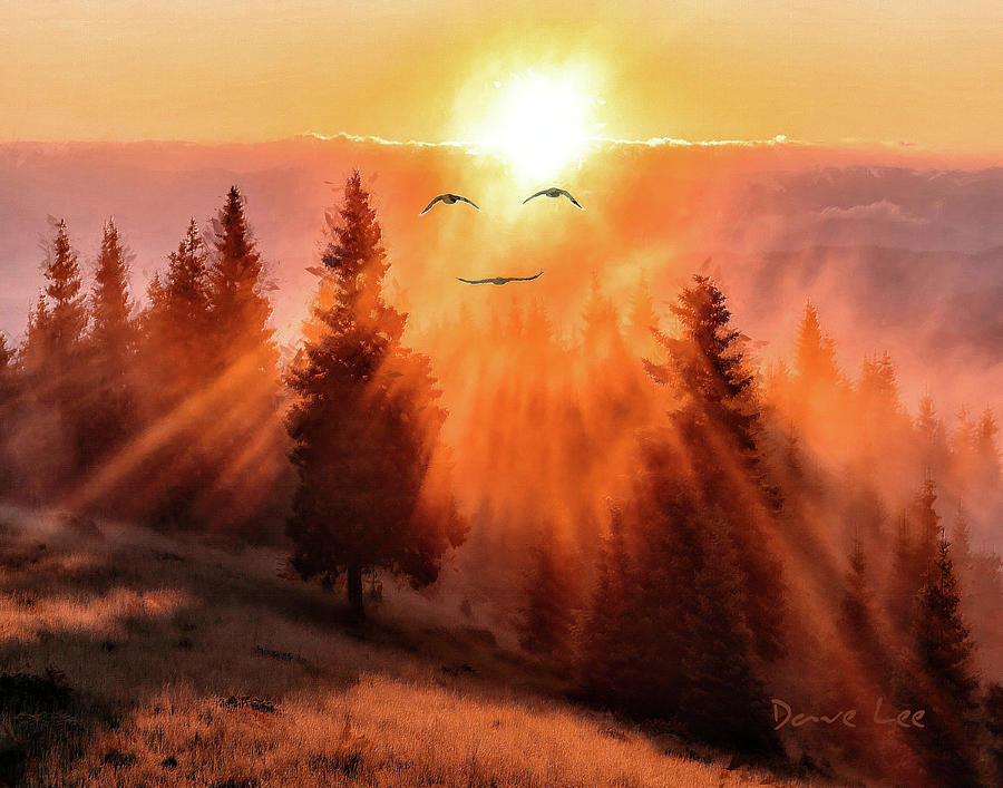 Start the Day With A Smile Digital Art by Dave Lee