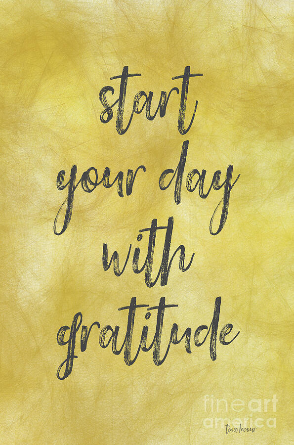 Start Your Day With Gratitude Painting