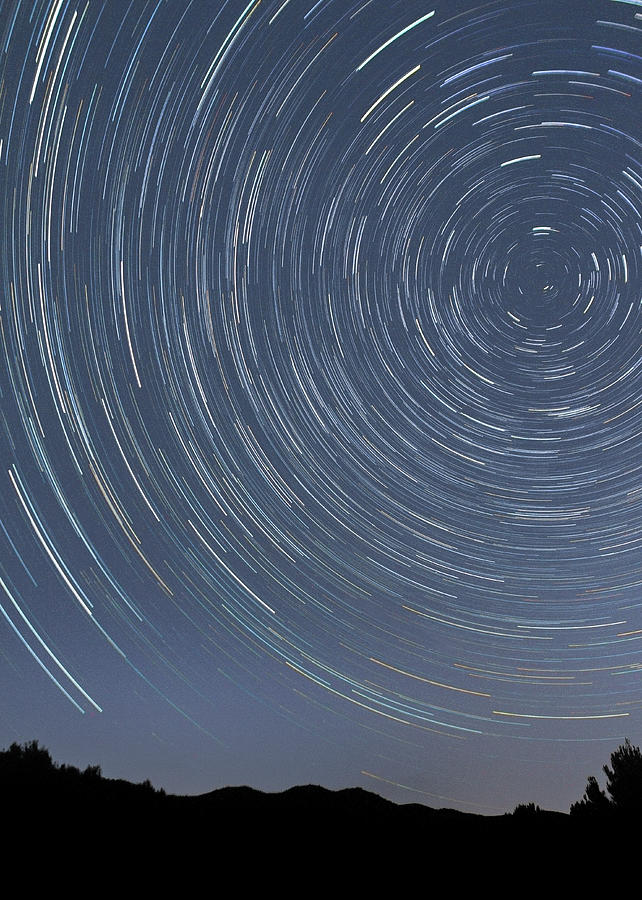 Startrail 1 Photograph by Bishop Che - Fine Art America