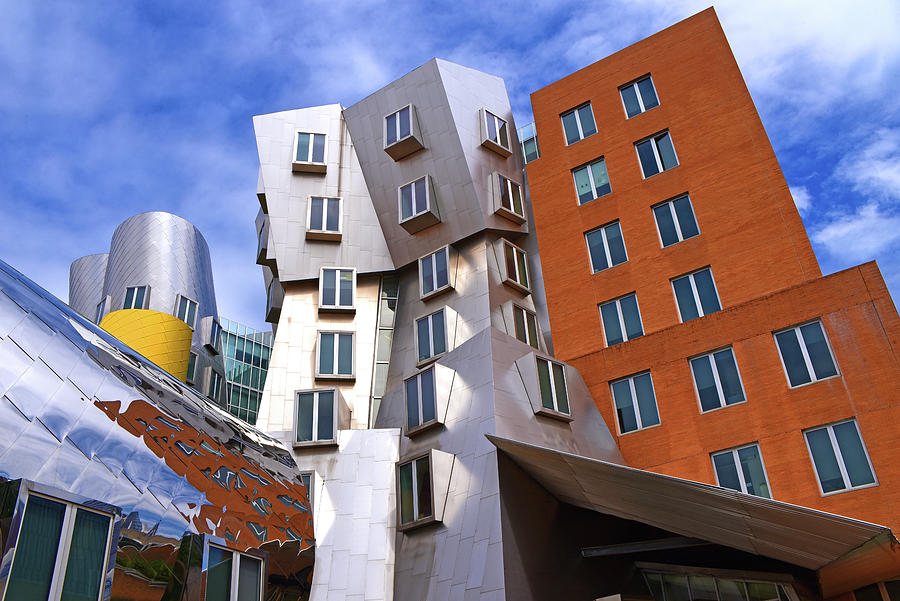 Stata Center Photograph by Mike Martin