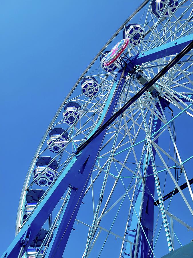State Fair Ferris Wheel Photograph by Roberta Byram