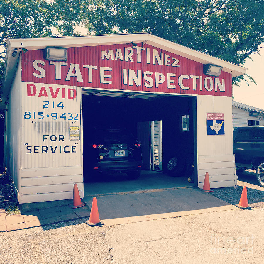 State Inspection Dallas Texas Photograph by Edward Fielding