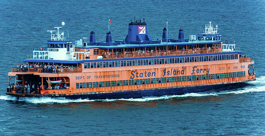 Staten Island Ferry Photograph by Pheasant Run Gallery