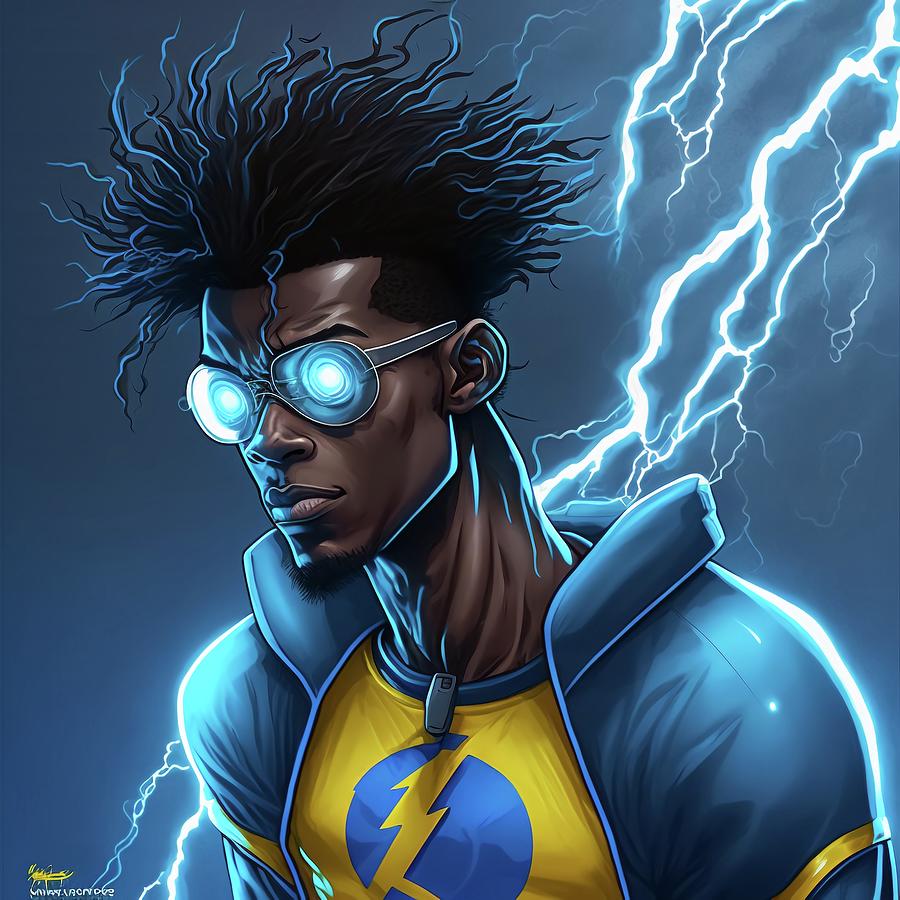 Static Shock Digital Art by Creationistlife - Fine Art America