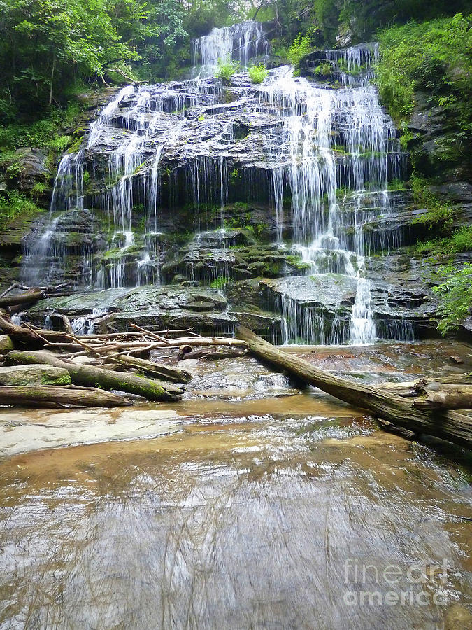 Station Cove Falls Photograph by Rodger Painter