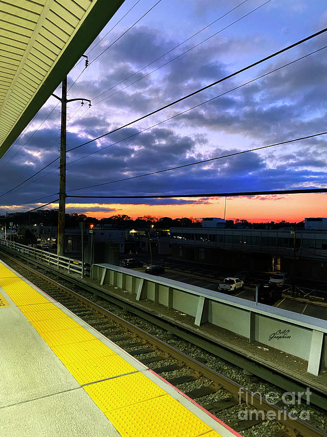 Station Sunset Photograph by CAC Graphics