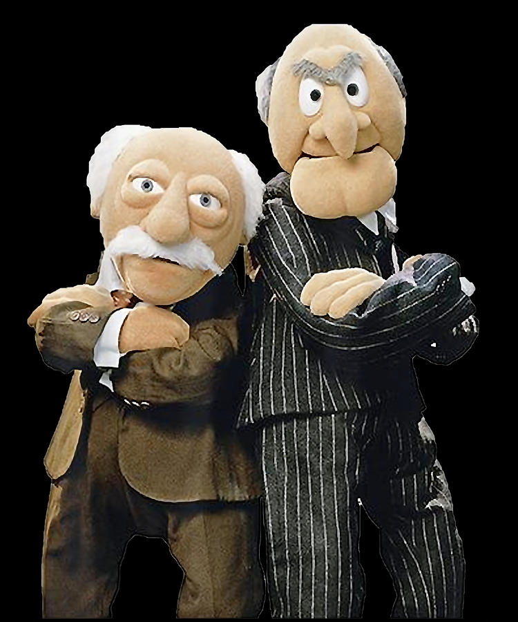 Statler And Waldorf Poster trending vintage Painting by Lee Jake - Fine ...