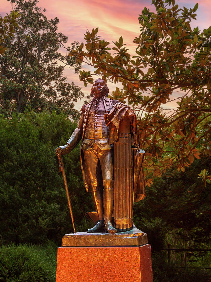 Statue of Washington at UVA Photograph by Steven Heap Pixels