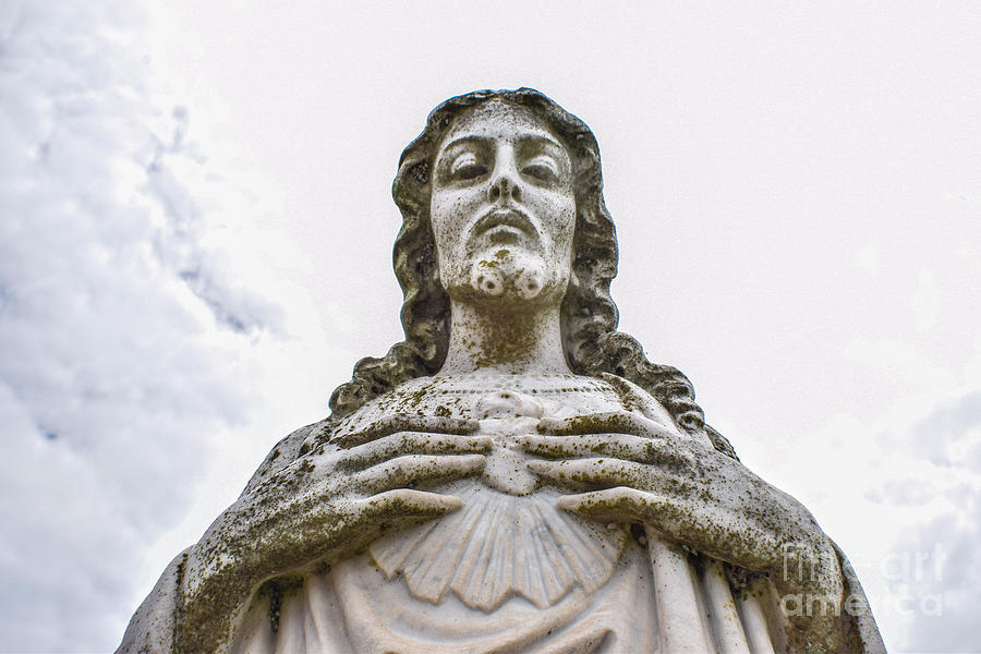 Statue of Jesus Photograph by Anita Streich