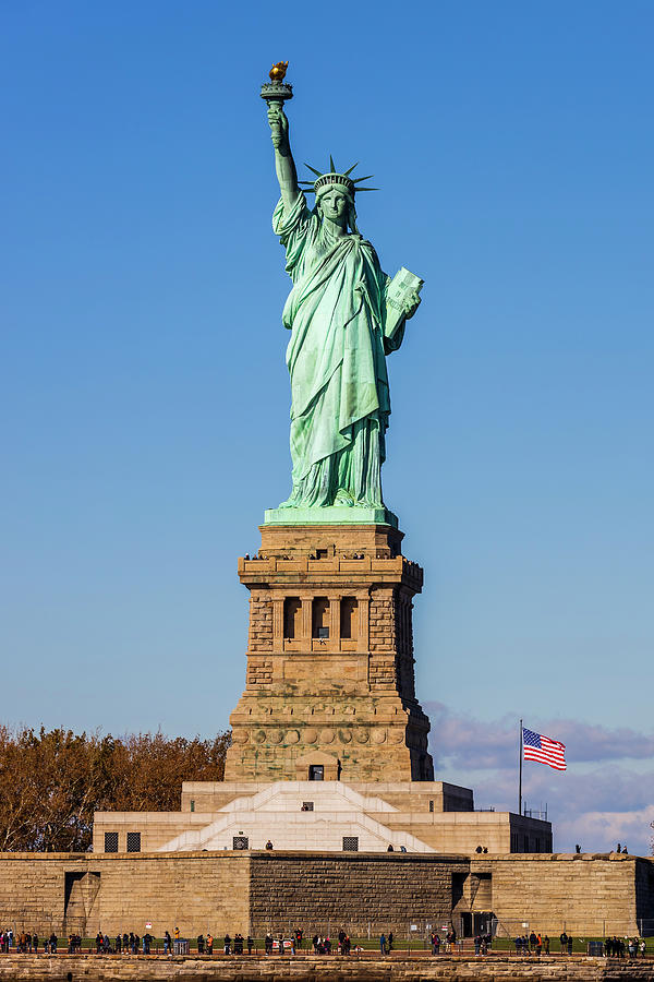 Statue of Liberty 9 Photograph by Brian Knott Photography - Fine Art ...