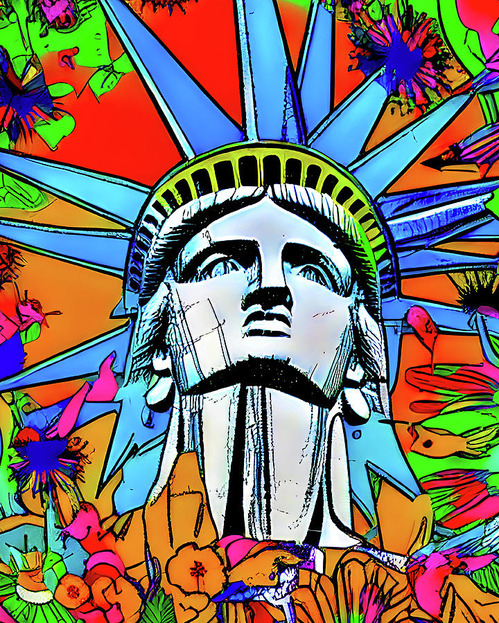 Statue Of Liberty Painting by Bob Orsillo