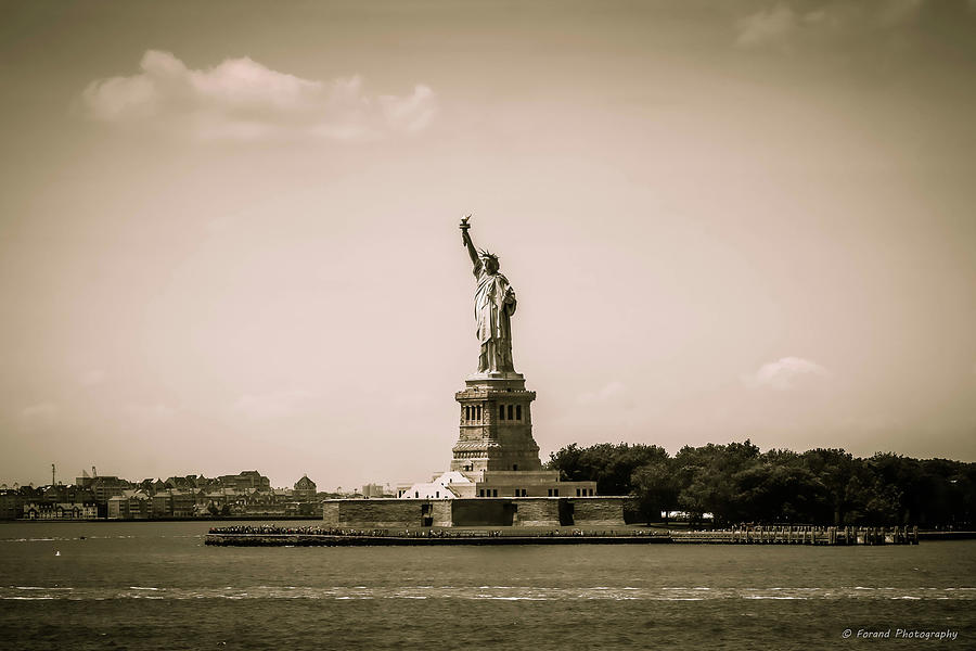 Statue of Liberty Photograph by Debra Forand