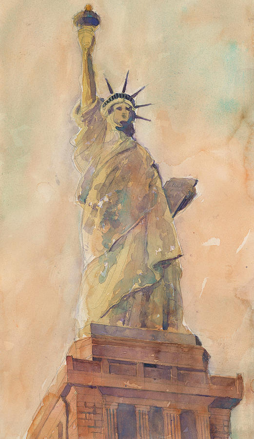 Statue Of Liberty - New York City Painting