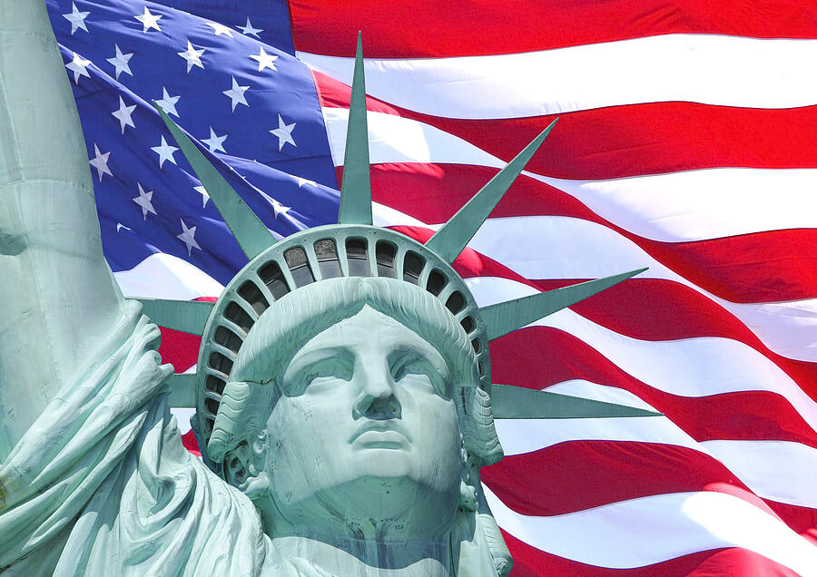 Statue Of Liberty Print OT Digital Art by We The People Prints Statue Of Liberty Print OT Digital Art by We The People Prints