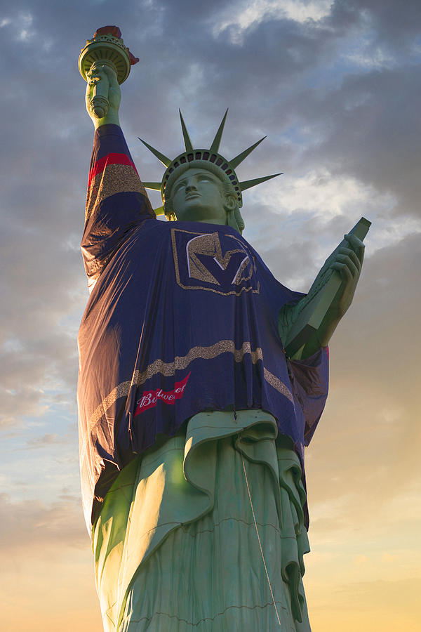 Statue of Liberty vegas style Photograph by Chris Smith