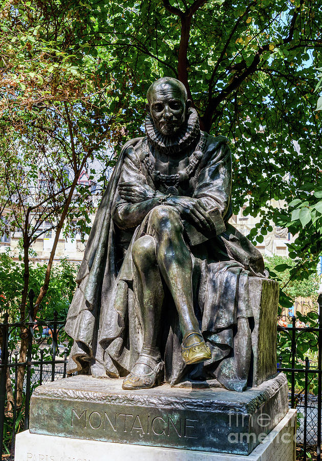 Statue Of Montaigne Photograph By Ulysse Pixel