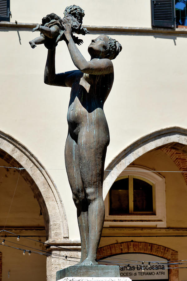 Statue of motherhood  Photograph by Fabrizio Troiani