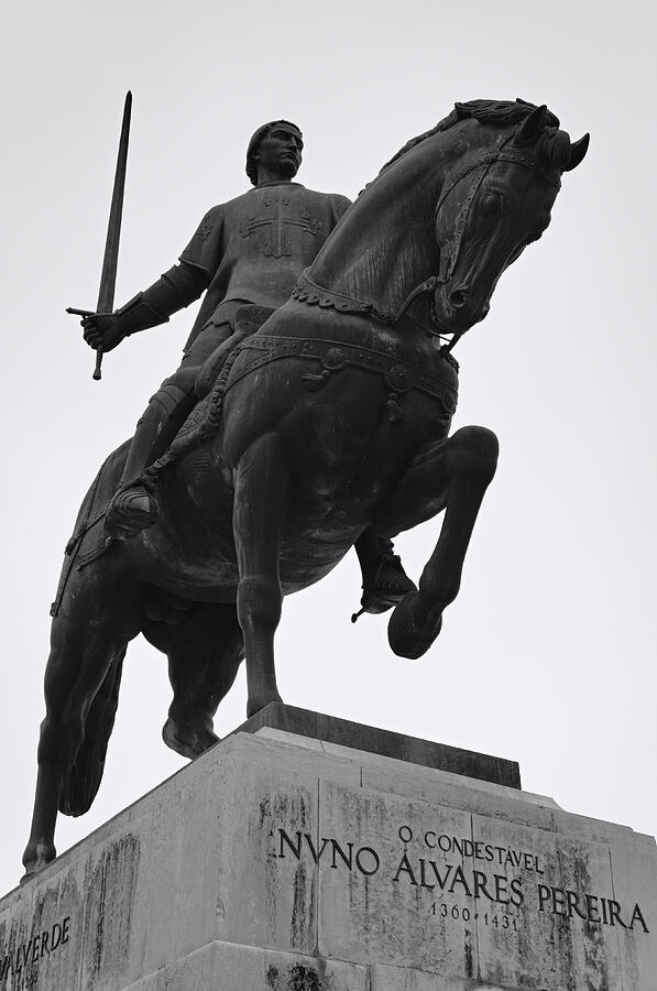 Statue of Nuno Alvares Pereira. Batalha, Portugal Photograph by Angelo DeVal