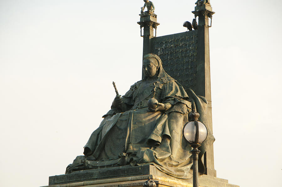 Statue of Queen Victoria,Victoria Memorial kolkata Photograph by CR Shelare