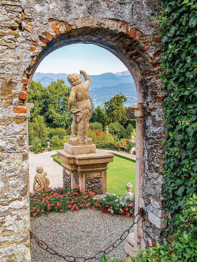 Statue through an Arch Photograph by David Choate - Pixels