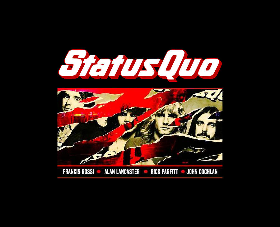 Status Quo Personnel Digital Art by Lucille Jennieager - Fine Art America