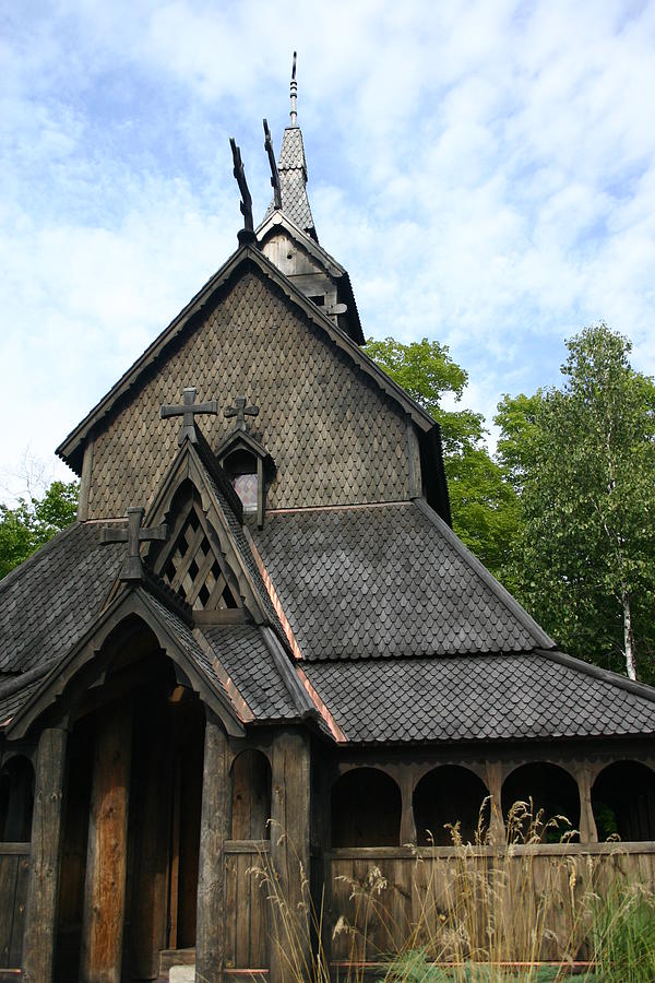 Stavkirke Washington Island Photograph By Callen Harty