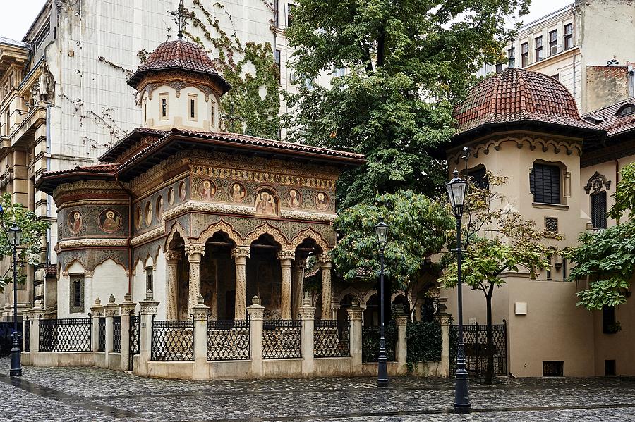 Stavropoleos Monastery, Bucharest, Romania Photograph by Andrea Pistolesi
