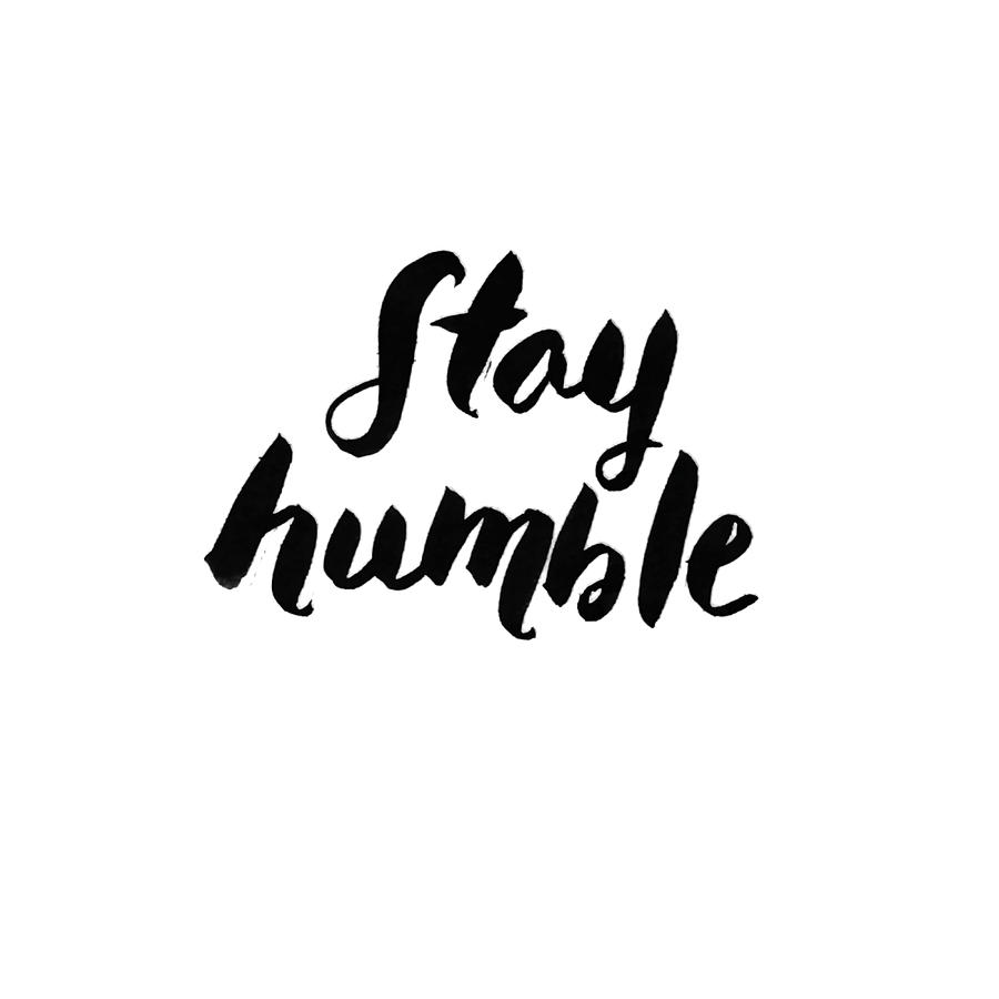 Stay Humble Poster hippie Painting by Lee Jasmine | Fine Art America