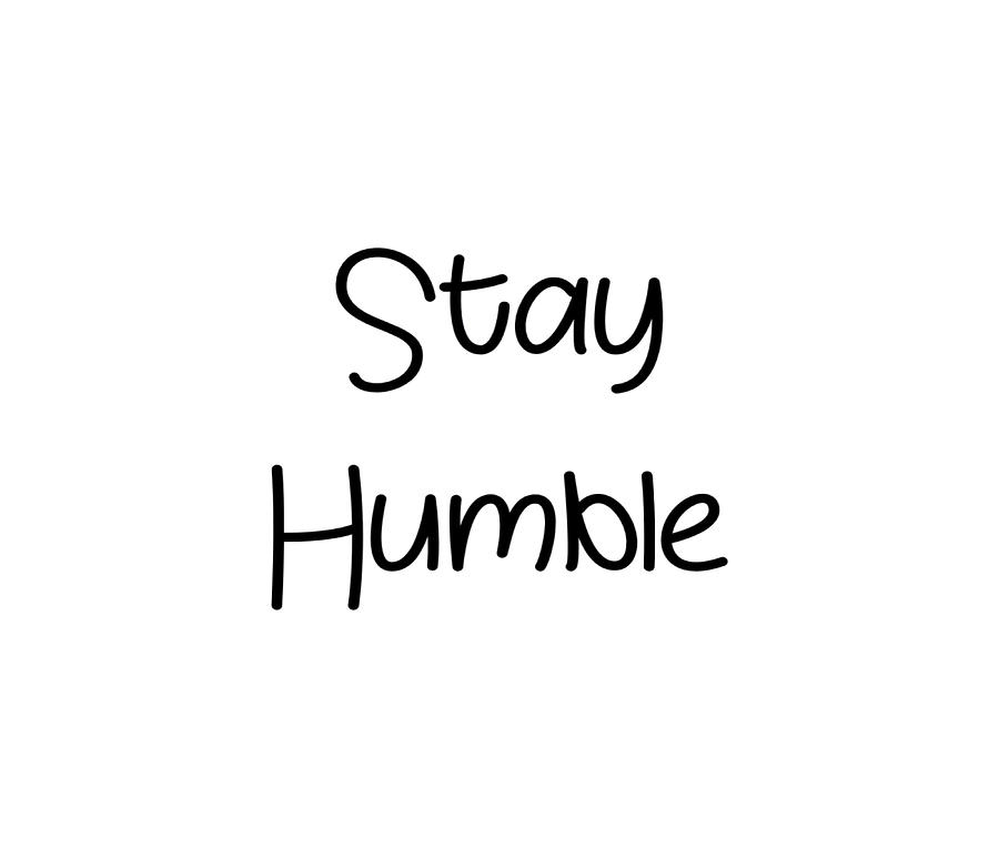 Stay Humble Poster music green Painting by Megan Cooper - Fine Art America