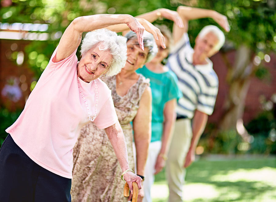 Staying active is key to a healthy retirement! Photograph by PeopleImages