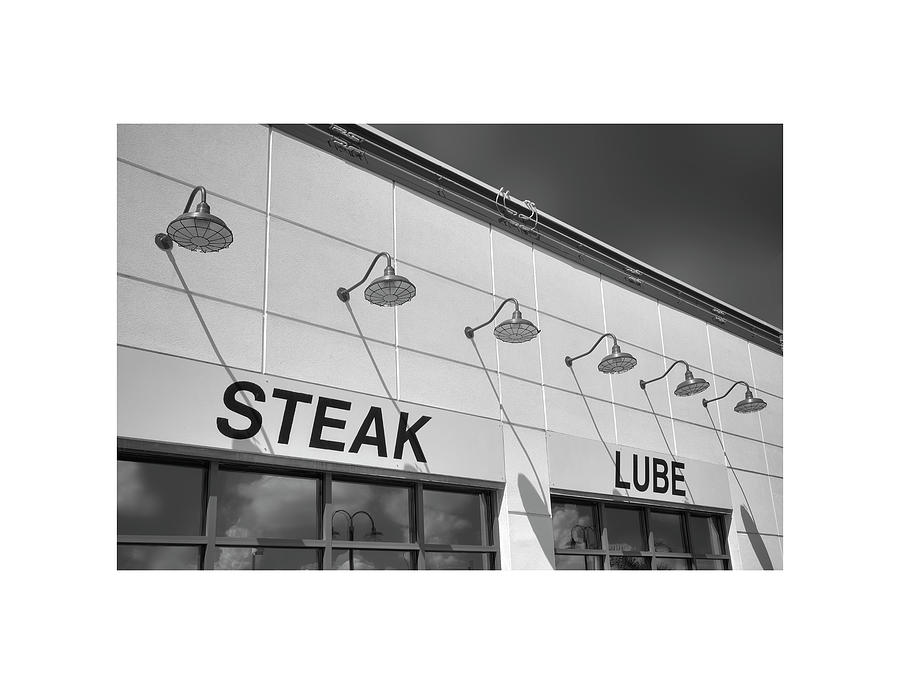 Steak Lube Photograph by ARTtography by David Bruce Kawchak