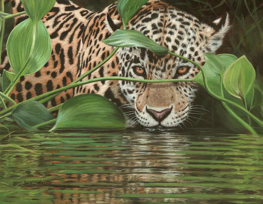 Animal Painting - Stealth by David Stribbling