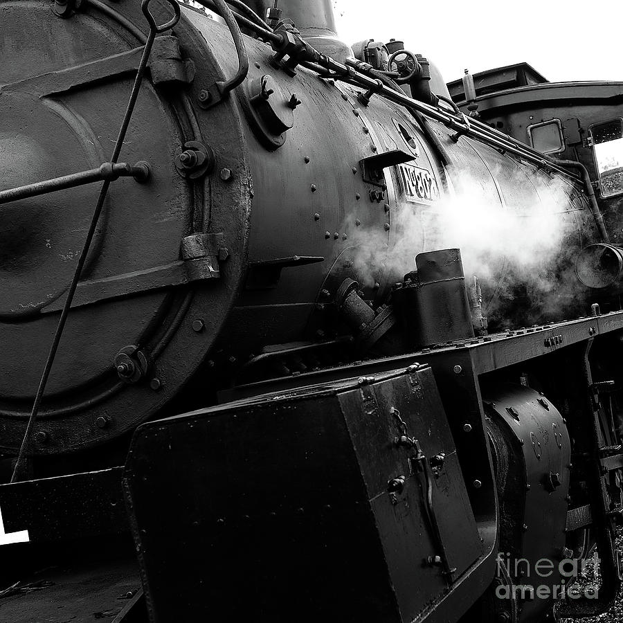 Steam 5 Photograph by Russell Brown