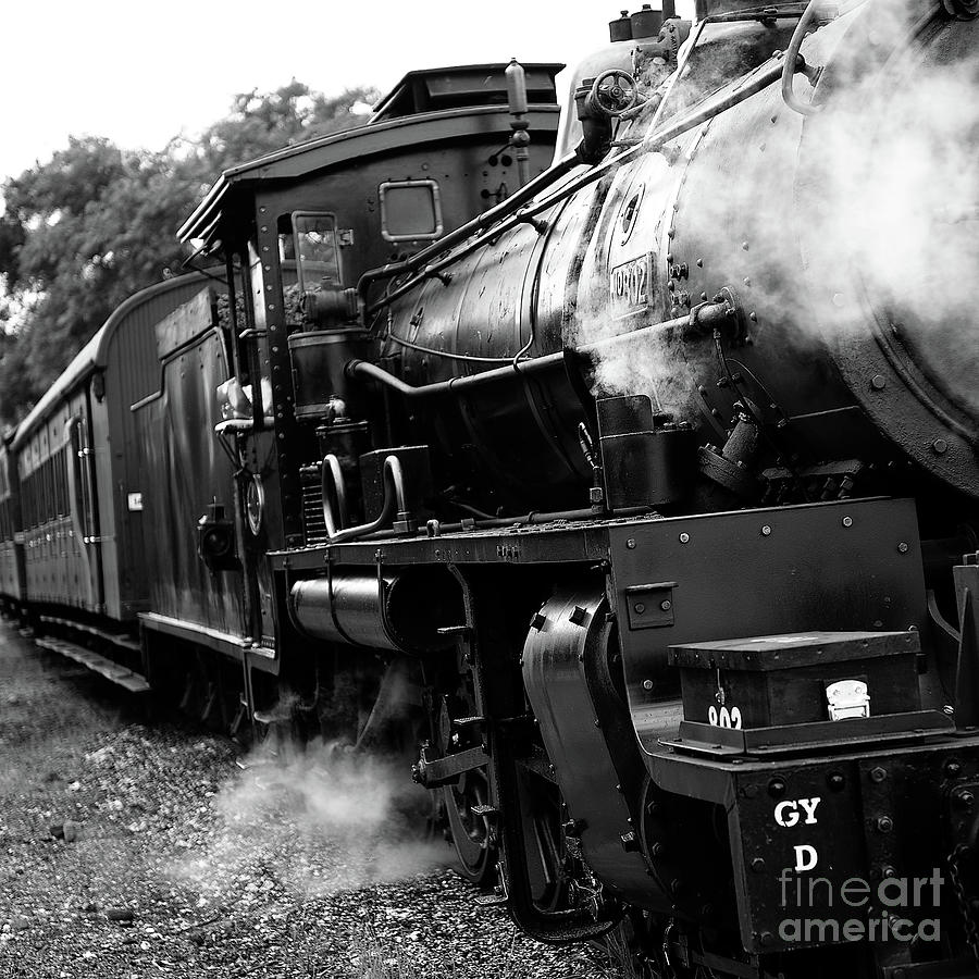 Steam 6 Photograph by Russell Brown