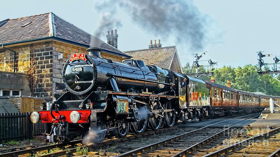 Steam Engine 5428 on North York Moors Railway Photograph by Martyn Arnold