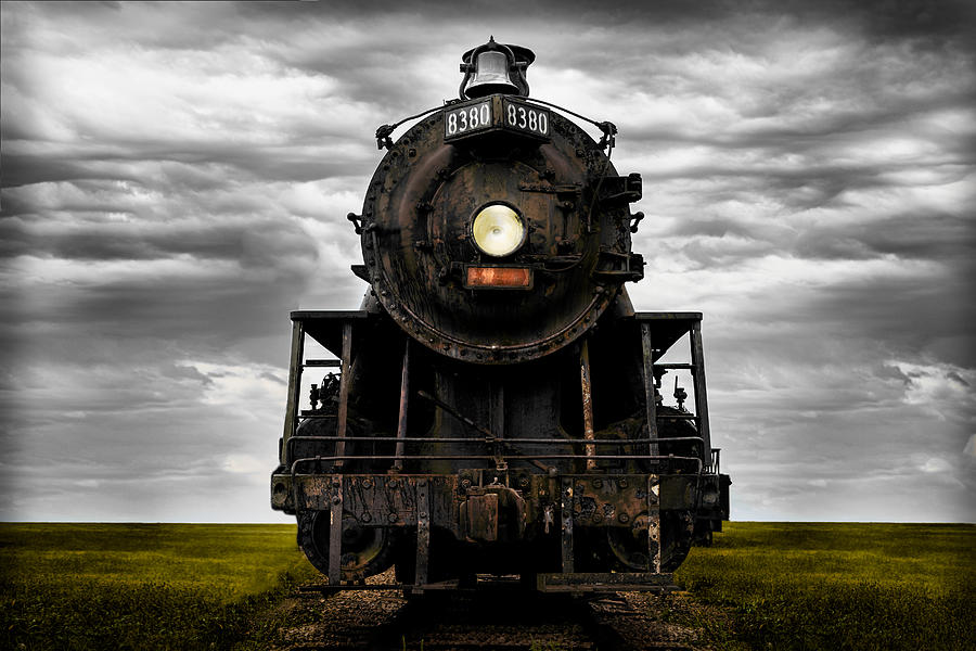 Steam Engine Photograph by Carrie Hannigan