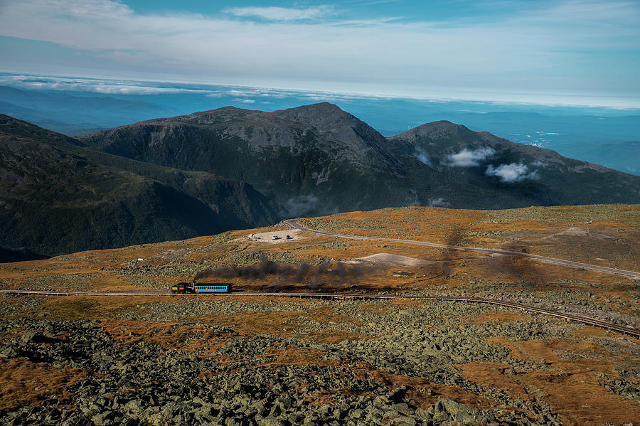 Steam Engine on Mt. Washington Photograph by Regina Muscarella