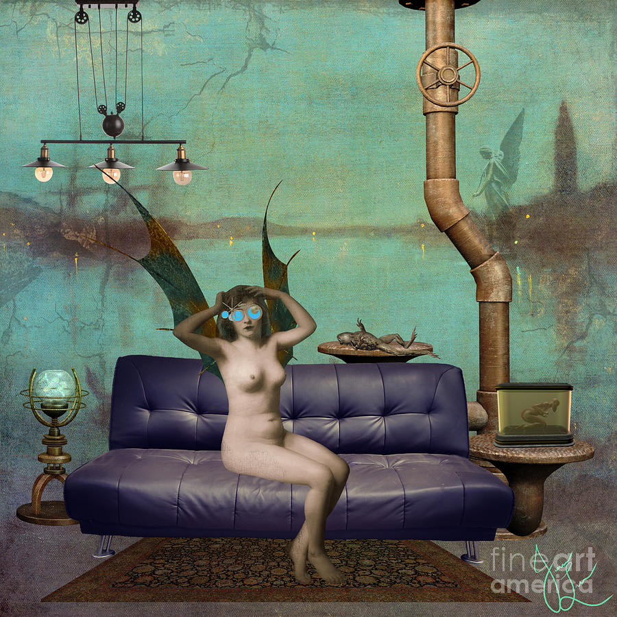 Steam Fairy Digital Art by Janice Leagra
