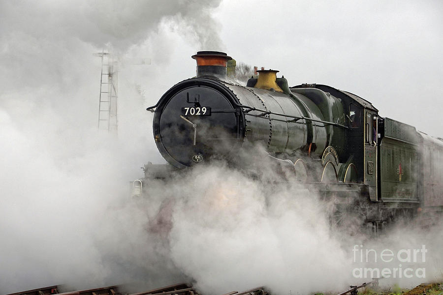 Steam locomotive 7029 Clun Castle Photograph by David Birchall