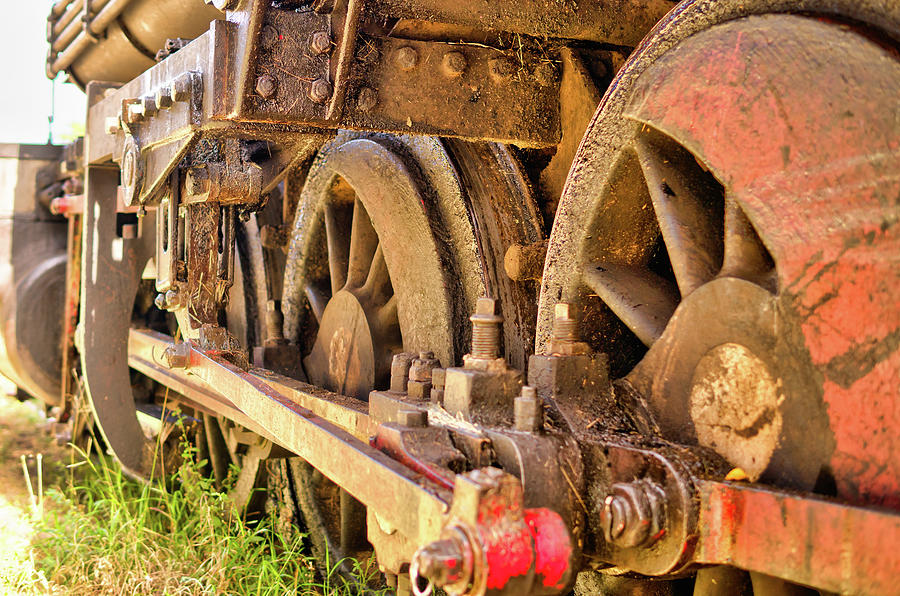 Steam Locomotive Baldwin Works Photograph by Nick Mares