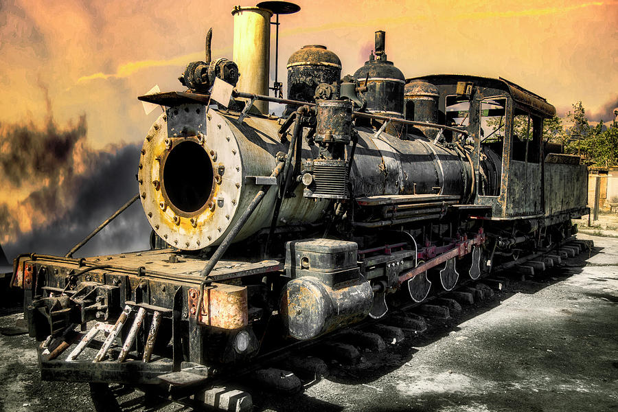 Steam locomotive of the 99 N2 Photograph by Micah Offman
